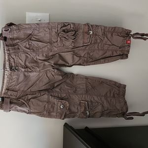 EDC by Esprit Cargo Pants Baggy Brown Sz 34